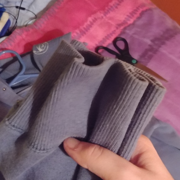 Fox Riders Light Blue Zip-Up Jacket - Picture 7 of 7